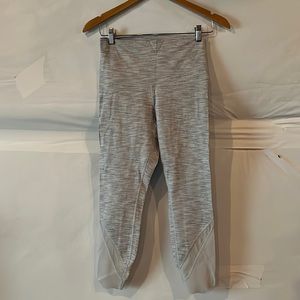 Lululemon Wunder Under Scalloped Hem High Rise Crop